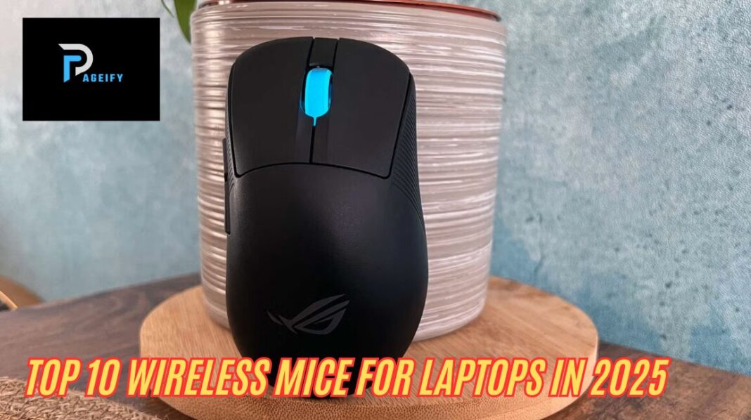 Wireless mouse for laptop