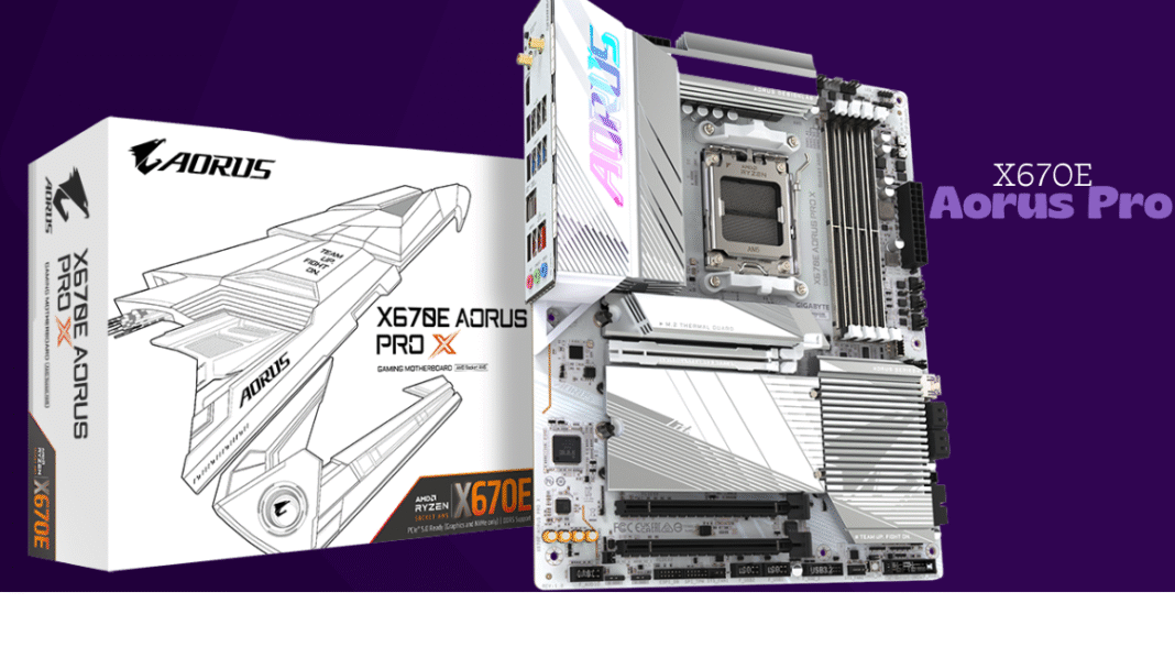 Gigabyte X670e Aorus Pro X