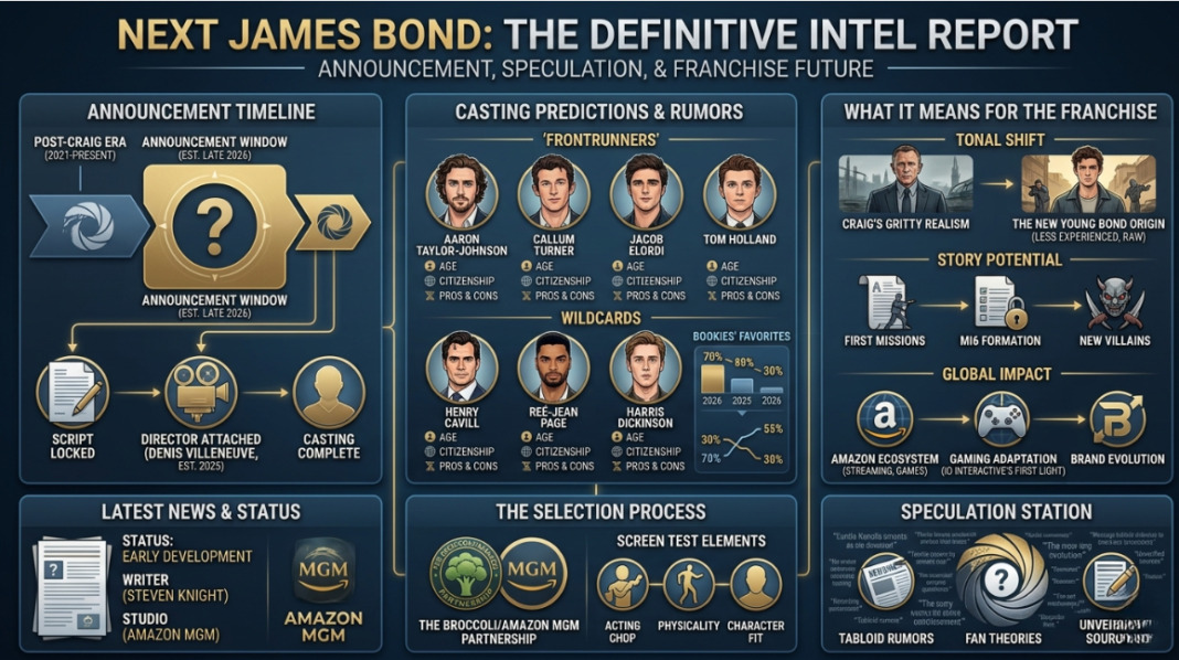 When Will the Next James Bond Be Announced