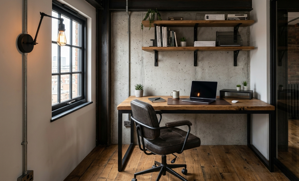Minimal Industrial Style Office