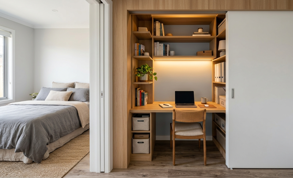 Closet Office Conversion