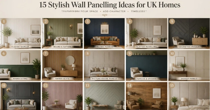 15 Wall Panelling Ideas That Work Well in British Homes